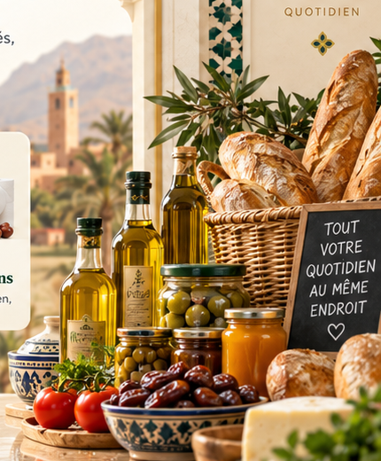 Groceries, bread, olive oil and everyday essentials
